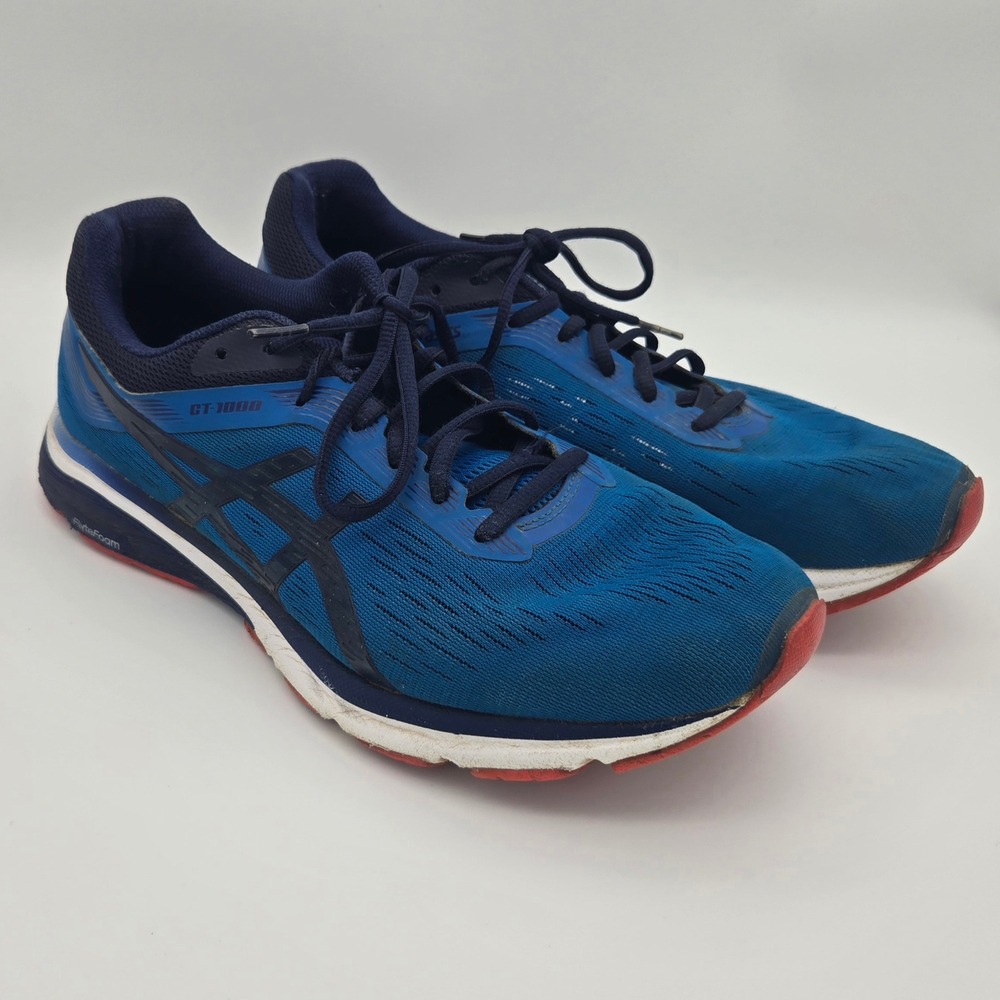 Men's Asics GT-1000 7 Race‎ Blue Peacot Running Shoes Size 11